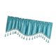thumbnail image 5 of Cortina de cenefa oscurecedora para ventanas, decorativa, corta, aislante. Azul, 5 of 9