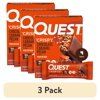 (3 pack) Quest Crispy Hero Protein Bars, Low Carb, Keto Friendly, Chocolate Caramel Pecan, 4 Count