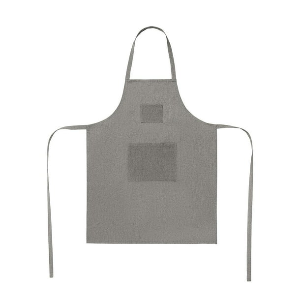 Mandil reciclado, - Mandil sayer gris 59 x 76.5
