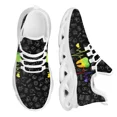 thumbnail image 1 of Zapatos planos de plataforma ligeros para mujer, de nuevo estilo, con diseño de cielo estrellado y diseño dental oscuro, zapatillas de malla para mujer, 1 of 6