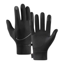 Oggfader Men's Winter Warm Gloves, Windproof Fleece Lined, Touchscreen, Stretchy - Ideal for Skiing, Cycling, Hiking & Outdoor Activities