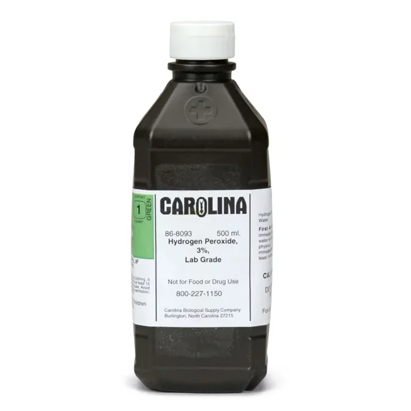 Hydrogen Peroxide, 3%, Reagent Grade, 473 Ml