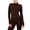 Cacao, variant on Active Women's Ultraluxe Full Length Full Zip Jacket, Athleisure, 4-Way-Stretch, Thumbholes, Admiral Blue, L