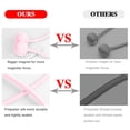 thumbnail image 4 of 4/6 Pcs Strong Magnetic Curtain Tiebacks Decorative Rope Holdback, Modern Style Decorative Window Curtain Tiebacks Clips for Drapes - Best for Your Home Decor, 4 of 7