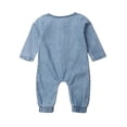 thumbnail image 3 of Combinaison Bébé Garçon Fille en Jean 0-24M, 3 of 5