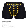 thumbnail image 7 of zeranth Men Boxers Sweat Absorption U Convex Magnetic Physiological Underwear Massage Solid Color Plus Size Men Underpants Inner Wear Clothes, 7 of 7