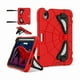thumbnail image 1 of wonim11 Case for iPad mini 7 (A17 Pro) 2024, iPad mini 6 Case 2021, 8.3-Inch Kids Friendly Shockproof Cover with Kickstand Shoulder Strap Pen Holder Support Pencil Pro & Pencil USB-C, Red Black, 1 of 1