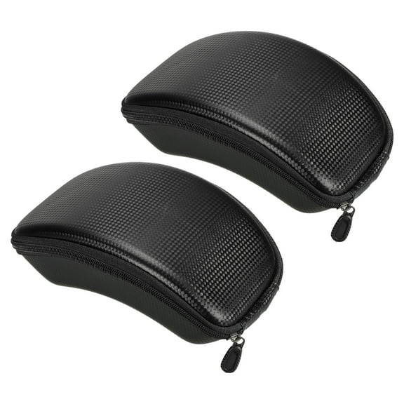 Uxcell Hard Ski Goggle Case, 2 Pack EVA Sports Glasses Case, 8.66" x 5.51" x 3.54"
