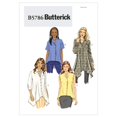thumbnail image 1 of Butterick Patterns B5786B50 Patrón de costura para camisa de mujer tamaño B5 (8-10-12-14-16), 1 of 5