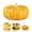Orange, variant on Big Pumpkin Serving Bowl with Lid,Double Layer Pumpkin Snack Holder