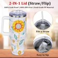 thumbnail image 6 of 50th Birthday Gifts for Women, 40 oz Tumbler with Handle and Straw, Womens 50th Birthday Gift Ideas Mug, 1974 Birthday Gifts for Women Cup, Vacuum Stainless Steel Insulated with Leak Proof Lid, 6 of 6