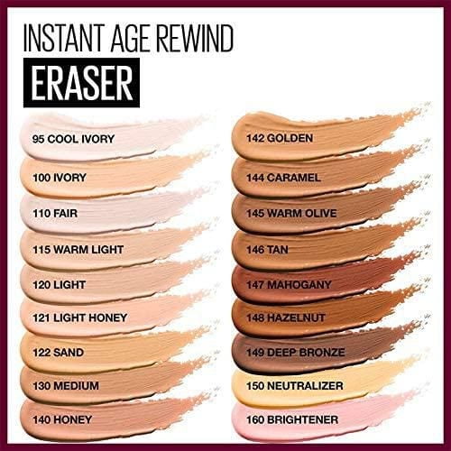 Maybelline New York Concealer Instant Age Rewind Eraser Concealer, Under Eye Dark Circles Treatment