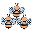 thumbnail image 5 of unbranded  3 Pcs Wood Bee Rustic Tired Decor Daisy Cutout Decorations Tray Hive Feeder, 5 of 8