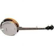 Oscar Schmidt OB4-A-U Gloss 5 String Banjo with Resonator & Geared 5th String