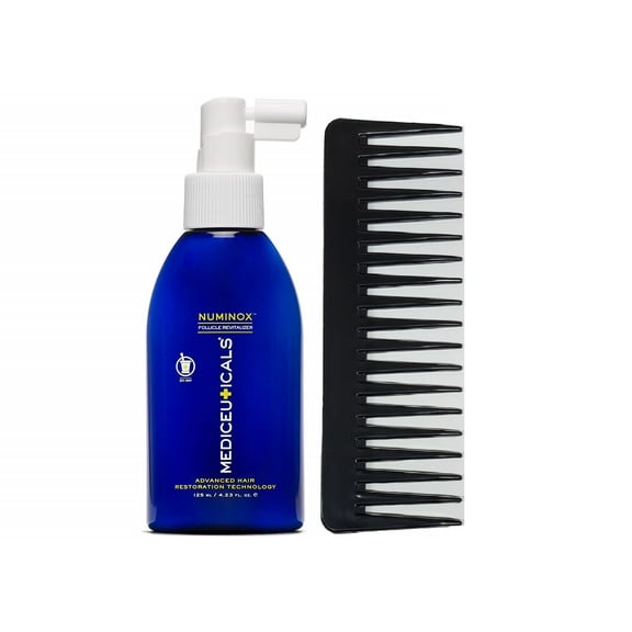 Therapro Mediceuticals Numinox Hair Follicle & Scalp Stimulator (w/ Wide Tooth Comb) 4.23 oz