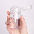 thumbnail image 4 of Refillable Nail Art Polish Remover Cleaner Bottles - 100/200/ml Press Pump Dispenser Manicure Tool, 4 of 4