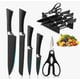 thumbnail image 1 of Juego Xtellar de cuchillos de cocina profesionales 6 piezas Color Negro, 1 of 2