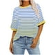 thumbnail image 1 of Camiseta de Manga Corta de Cuello Redondo de Impresión Cómoda Casual para las Mujeres, Camisetas Cortas para las Mujeres, 1 of 4