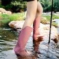thumbnail image 4 of YOURDIARY Womens Mens Rain Boots Waterproof Non-Slip Knee-High Boots for Outdoor Walking, Wading through Water, Fishing, 4 of 5
