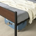 thumbnail image 5 of Zinus Tucker 35" Bamboo and Metal Platform Bed Frame, Full, 5 of 9