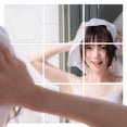 thumbnail image 4 of Less Than 5 Wall stickers Mirror Wall Sticker Home Decoration Combination Removable Mirror Sticker, 4 of 7