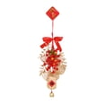thumbnail image 3 of Tachiuwa 2025 Chinese New Year Hanging Ornament DIY Material Kit Year of The Snake Decoration Good Luck Charm for Door Wall Porch Gift Hawthorn, 3 of 9
