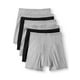 Pack 5 Unidades Calzoncillos Tipo Bóxer Hanes ComfortSoft - Pack De 5 Unidades Sin Etiquetas | Talla 3XL, Negro/Gris Calzoncillos Hombre
