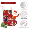 thumbnail image 4 of Saiise Mario Cl Print 17.7 Inches Christmas Stockings,Large Stockings for for Christmas Xmas Tree Holiday Fireplace Family Decor Gifts, 4 of 7