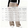 thumbnail image 2 of Tsivenald Sweatpants for Women Baggy Sweat Pants for Women Elastic Waist Drawstring with Pockets Casual Gym Lounge Workout Pants, 2 of 7