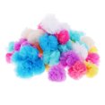 thumbnail image 1 of 50 piezas de colores mezclados hilados redondos redondos pompones bola para niños artesanía decoración creativa Macarena Pompoms Craft, 1 of 8