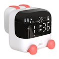 thumbnail image 2 of Reloj despertador para , luz , repetición, control táctil, temperatura para el dormitorio , reloj digital para , niñas, rojo BLESIY Lindo despertador, 2 of 7