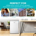 thumbnail image 7 of BLACK+DECKER BCRK25V 2.5 cu. ft. Energy Star Refrigerator with Freezer, Silver, 7 of 7