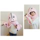 thumbnail image 3 of Gorro Bufanda Guantes Nisex Sunnimix Adorable Dinosaurio 3 En 1 Invierno Rosado, 3 of 7