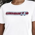 thumbnail image 3 of Women's Starter White Colorado Avalanche Team Stripe T-Shirt, 3 of 3