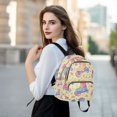 thumbnail image 6 of FORMRS Mini Backpack Purse for Women Travel Daypack Casual Shoulder Bag, Neon Skates, 6 of 7