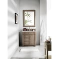 thumbnail image 5 of James Martin Furniture 157-V30-CWH-3AF 30 in. Bristol Cottage White Single Bathroom Vanity with 3 cm Arctic Fall Solid Surface Top, 5 of 7