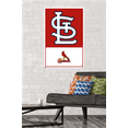thumbnail image 2 of MLB St. Louis Cardinals - Logo 22 Wall Poster, 22.375" x 34", 2 of 4