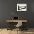 thumbnail image 3 of Atkinson, Caroline 24x19 White Modern Wood Framed Museum Art Print Titled - Dune Shadows, 3 of 4
