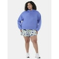 thumbnail image 2 of Athletic Works Women's and Women's Plus Running Shorts, Sizes XS-4X, 2 of 5
