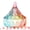 Colorful, variant on Unique Bargains Crystal Glass Storage Jar with Lid Jewelry Trinket Box Colorful