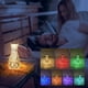 thumbnail image 1 of Lámpara de Mesa de Cristal para Dormitorio, Lámpara de Rosa Española, Lámpara de Noche Roja con Red de Diamantes, Lámpara de Noche Romántica Usb, 1 of 7