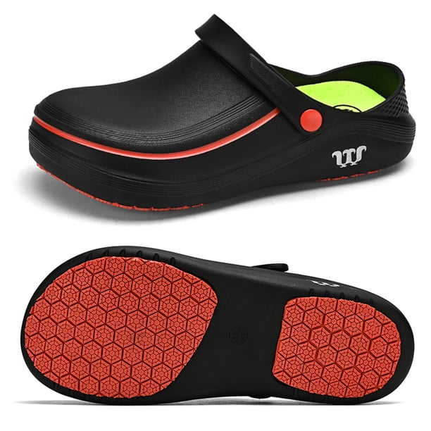 Zapatos Livianos Chef No Deslizantes A Prueba Aceite Impermeable para La