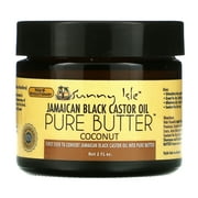 Sunny Isle Jamaican Black Castor Oil, Pure Butter, Coconut, 2 fl oz