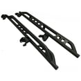 thumbnail image 4 of Ikon Motorsports Compatible with 07-18 Jeep Wrangler Black Side Steps Nerf Bars Running Board - 2PC, 4 of 7