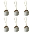 thumbnail image 3 of Felt Pine Cones Acorn Pendants Fall Felt Acorn Balls Christmas Table Confetti Mini Craft Balls Acorn Decor Christmas Hanging Ornaments for Party Favors Spring Farmhouse Mantel Wall Decor, 3 of 6