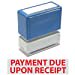 thumbnail image 3 of New JYP PA1040 Pre-Inked Rubber Stamp w. Payment Due Upon Receipt, 3 of 5
