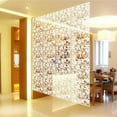 thumbnail image 4 of Billuyoard 4 pack/lote Hotel Home Bar habitación divisor pantallas Panel multifuncional decorativo y ligero mariposas negras Type3 NO3, 4 of 6