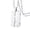 Multicolor 1PCS, variant on Men's Stainless Steel Blade Pendant And Chain Necklace, Silver