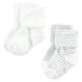 thumbnail image 3 of Hudson Baby Cozy Chenille Newborn and Terry Socks, Gray Stripe 8 Pack, 12-24 Months, 3 of 6