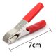 thumbnail image 2 of Clip de cocodrilo para coche, carpeta de batería, dientes, abrazadera para cable de alimentación chapada en cobre, Clip de cocodrilo, 4 Uds., 2 of 5
